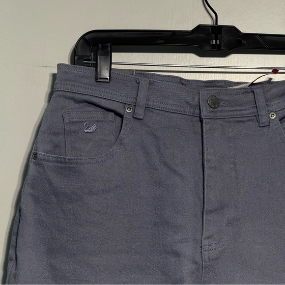 Gloria Vanderbilt Original Stretch Classic fit high rise Jeans in Periwinkle 12 - Picture 11 of 14